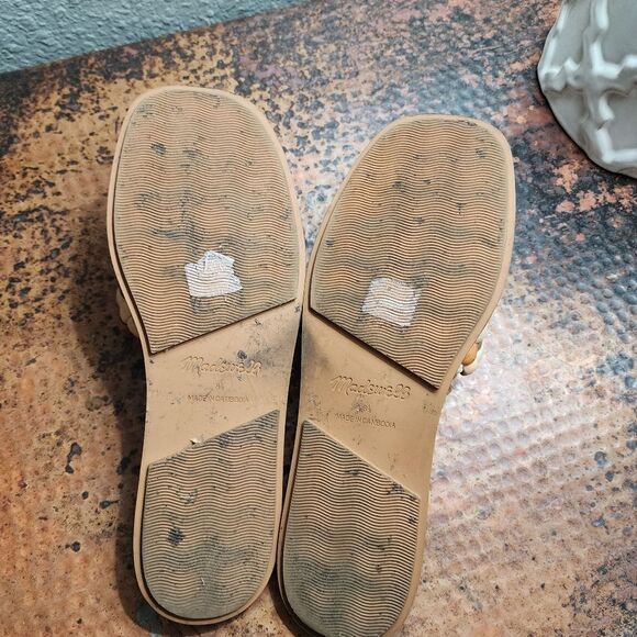 Madewell 'The Suzi' Slide Sandal in Multi Woven Leather                      360 - Picture 14 of 14